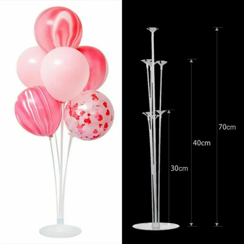 

1Set Balloon Tubes Balloon Stand Holder Column Confetti Balloons Baby Shower Birthday Party Wedding Xmas Decoration Supplies