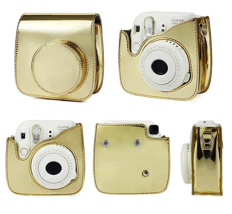 Fujifilm Instax Mini camera Bag ColorfuI мгновенный аксессуар для камеры из искусственной кожи чехол с плечевым ремнем для Instax Mini 9 Min8 8
