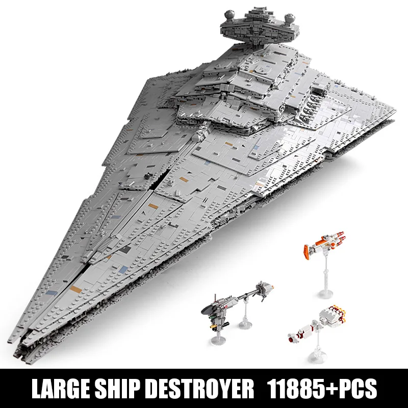 

Mould King MOC Building Blocks The ISD Monarch Destroyer Model Sets Assemble Bricks Kids Educational DIY Toys Birthday Gifts