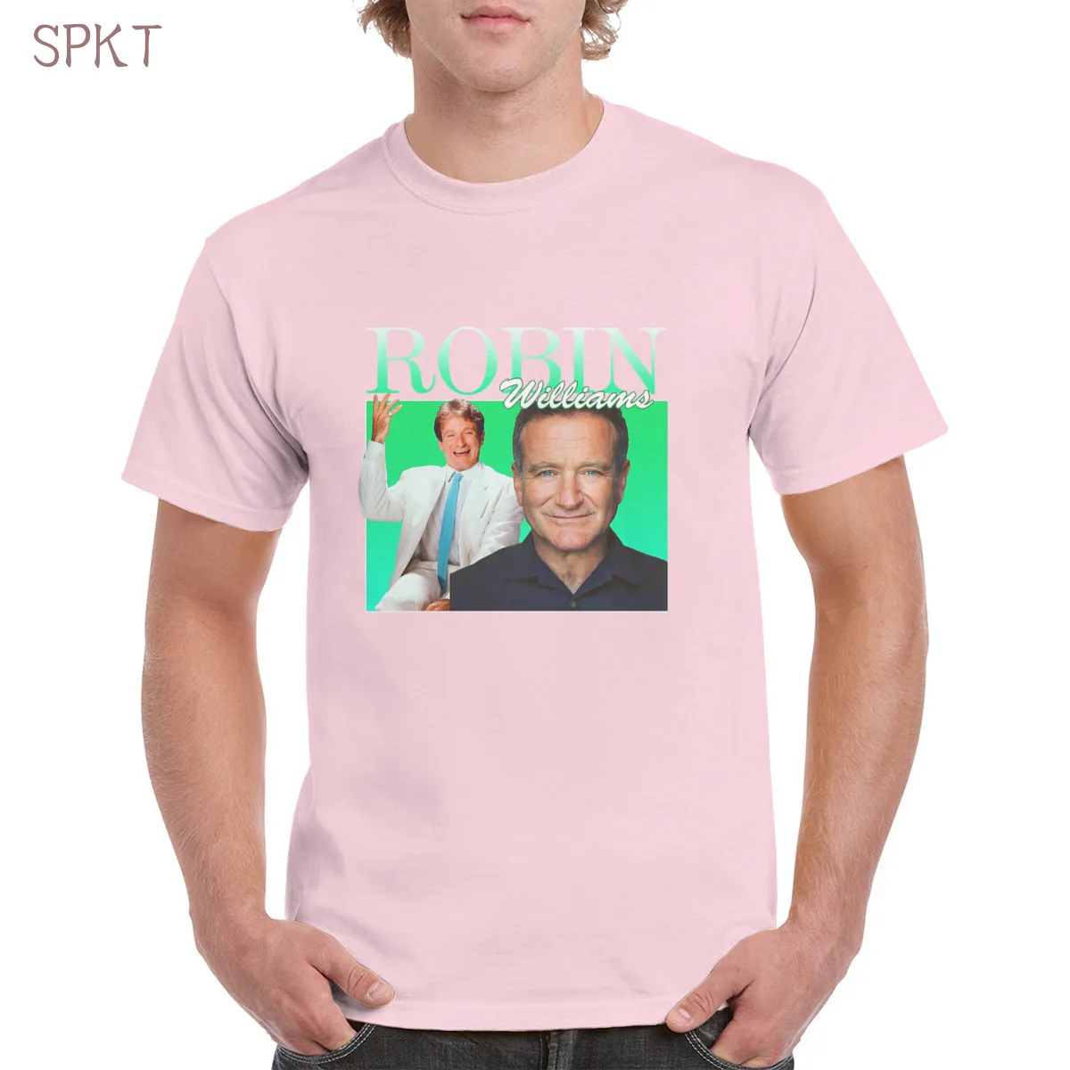 

Robin McLaurim Williams Green Star t shirt Letters Young Top High Quality Soft Handsome Oversized Female/Man T-Shirt Aesthetics