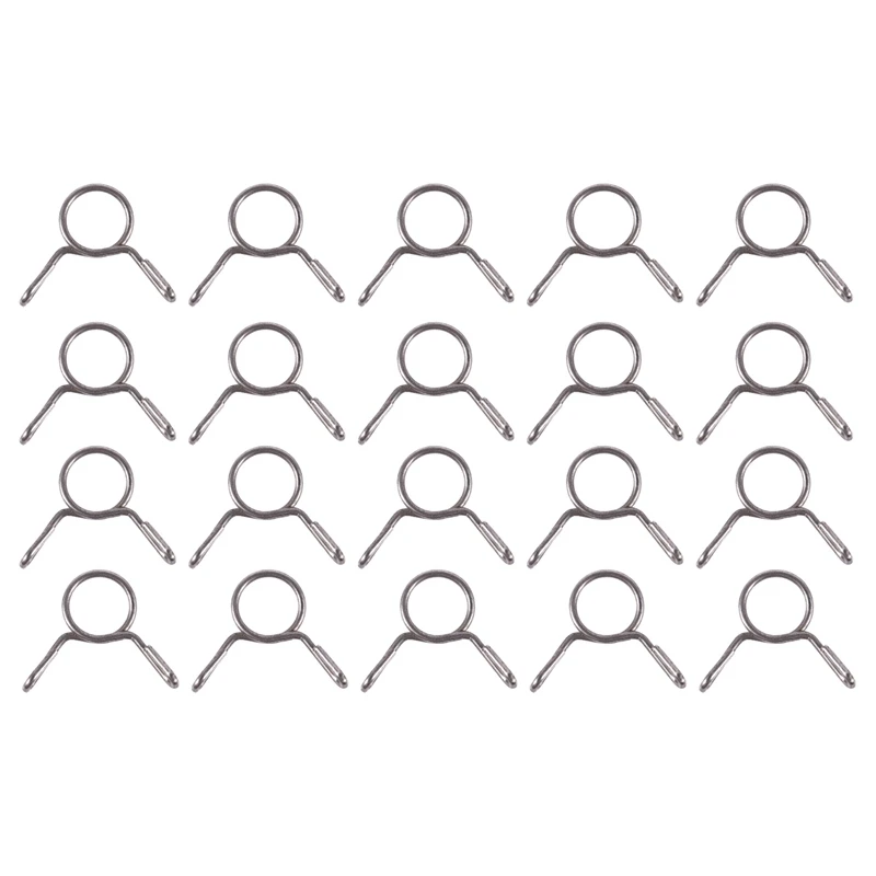 20x8 мм газовая топливная линия шланг водопровод трубки зажимы пружинный зажим