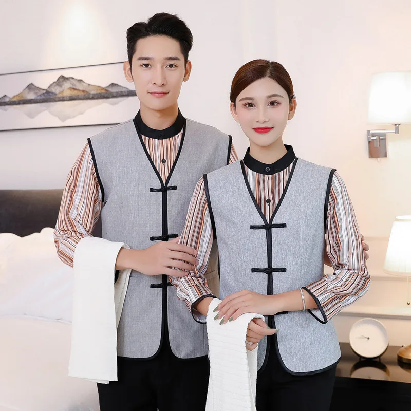 Чистая одежда для уборки дома с длинным рукавом |