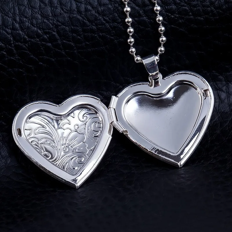 Креативный стиль медная любовь оправа в форме сердца ожерелье Тотем английские
