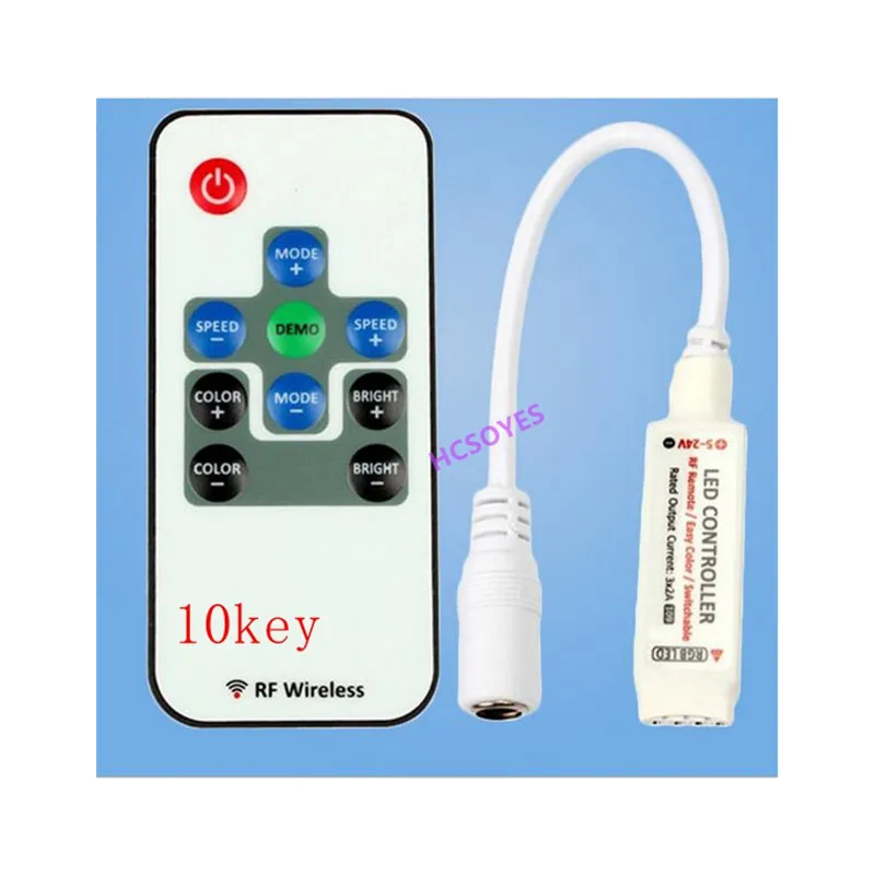 DC5V-24V 17key usb /17key rgb rf /10key/20key IR RF RGB светодиодный контроллер 433MHz беспроводной