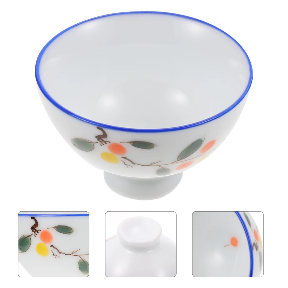 

1pc Household Teaware Durable Tea Cup Ceramic Single Cup Exquisite Tea Cup