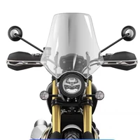 45cm windshield for triumph street twin bonneville scrambler 1200 xe xc motorcycle windscreen wind deflector
