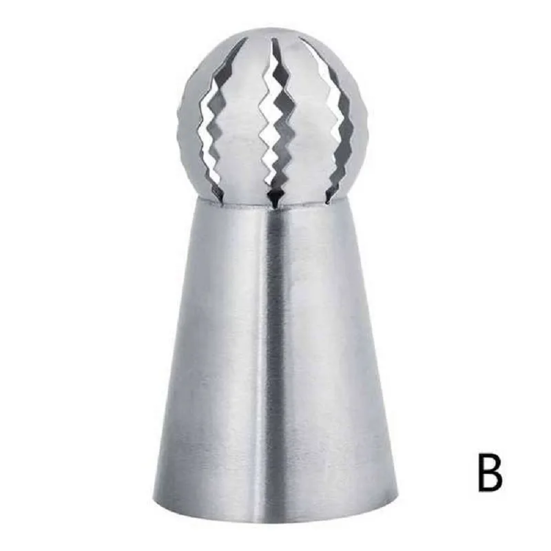 Сферический шар Шелковый инструмент для цветов из нержавеющей стали глазурь