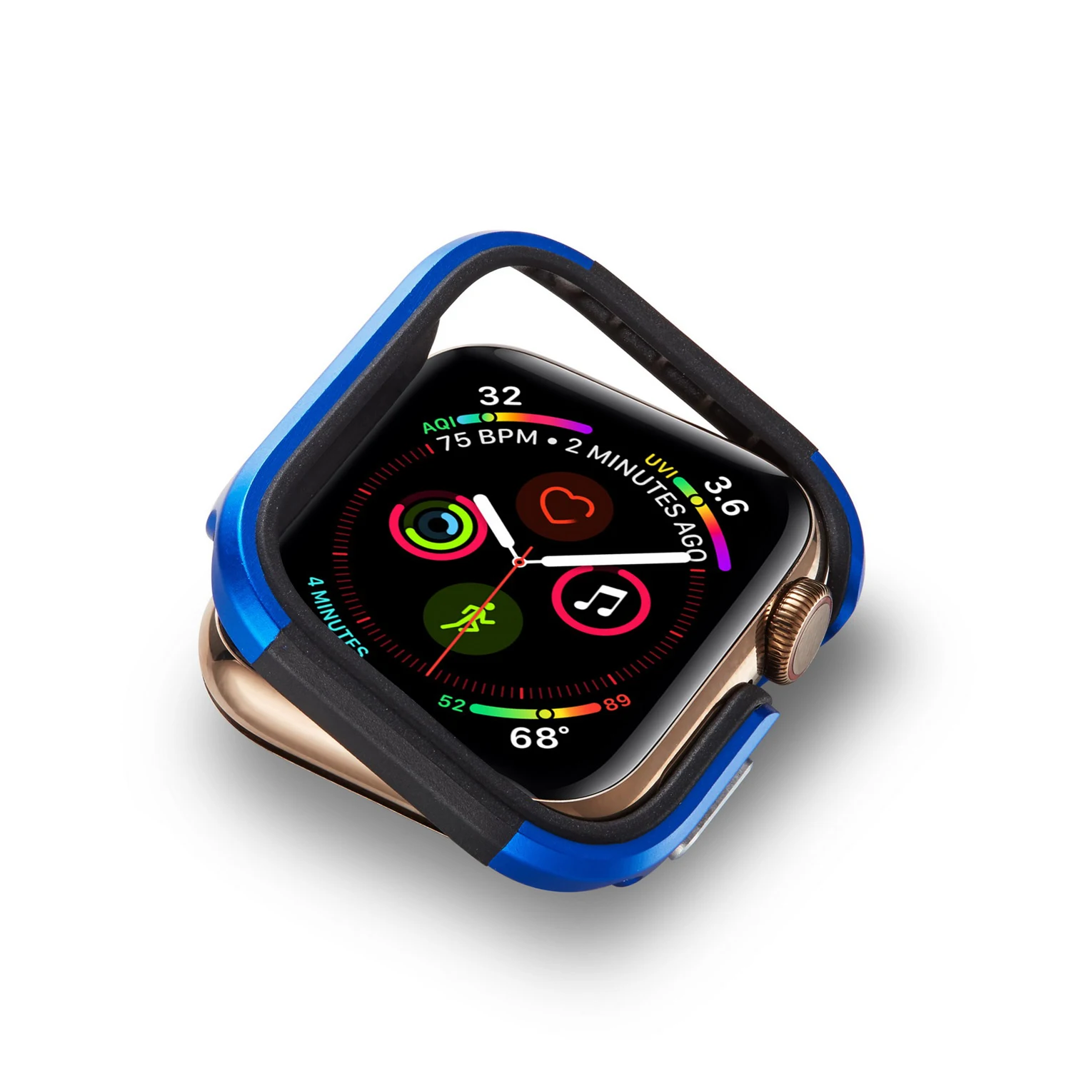 Бампер часы Чехол Крышка для Apple Watch чехол 5 4 3 2 44 мм, 42 мм, 38 мм, версия из мягкого ТПУ+ сплав решетка радиатора протектор для наручных часов iWatch, 5, 4, 3, длина-44 мм, 40 мм