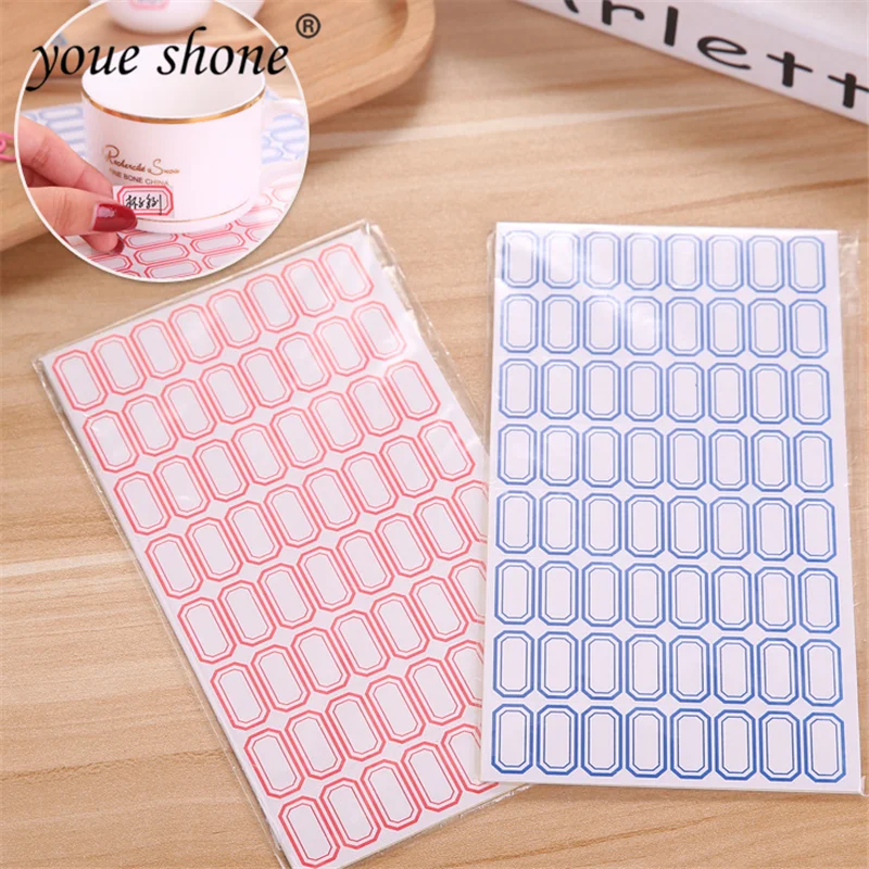 5 шт./лот простой стильный бумажный самоклеящийся стикер для этикеток