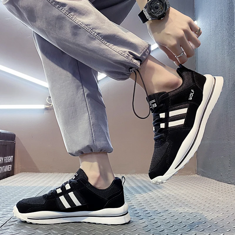 

Men's Sneakers Portable Breathable Men Casual Walking Shoe Outdoor Jogging Athletic Man Sport Running Shoes Zapatillas Hombre