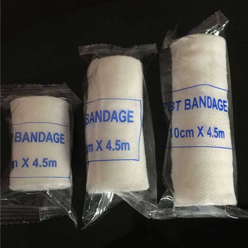 

Elastic Bandage First Aid Kit Gauze Roll Wound Dressing Nursing Emergency Care Bandage Outdoor Sports Sprain Treatment