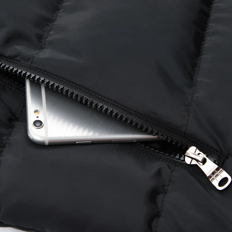 

Autumn And Winter Vest Men's down Feather Jacket Korean-style Stylish Waistcoat Sleeveless Cotton-padded Clothes Thick Warm