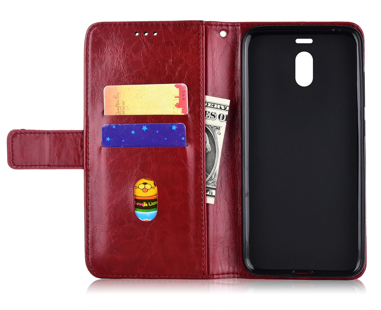 Чехол-бумажник для Meizu M6 Note 6 чехол-подножка флип-чехол M6Note с кармашком карт чехол |