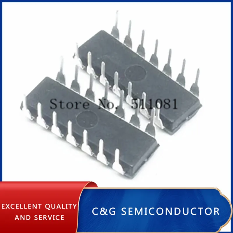 10 шт. CD40106BE CD40106B CD40106 4016 DIP-14 | Электронные компоненты и принадлежности