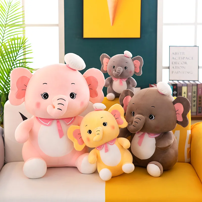 

plush toys stuffed animal bulk Plush Elephant Toys Doll For Kids Toys For graduate Party Toys For Children