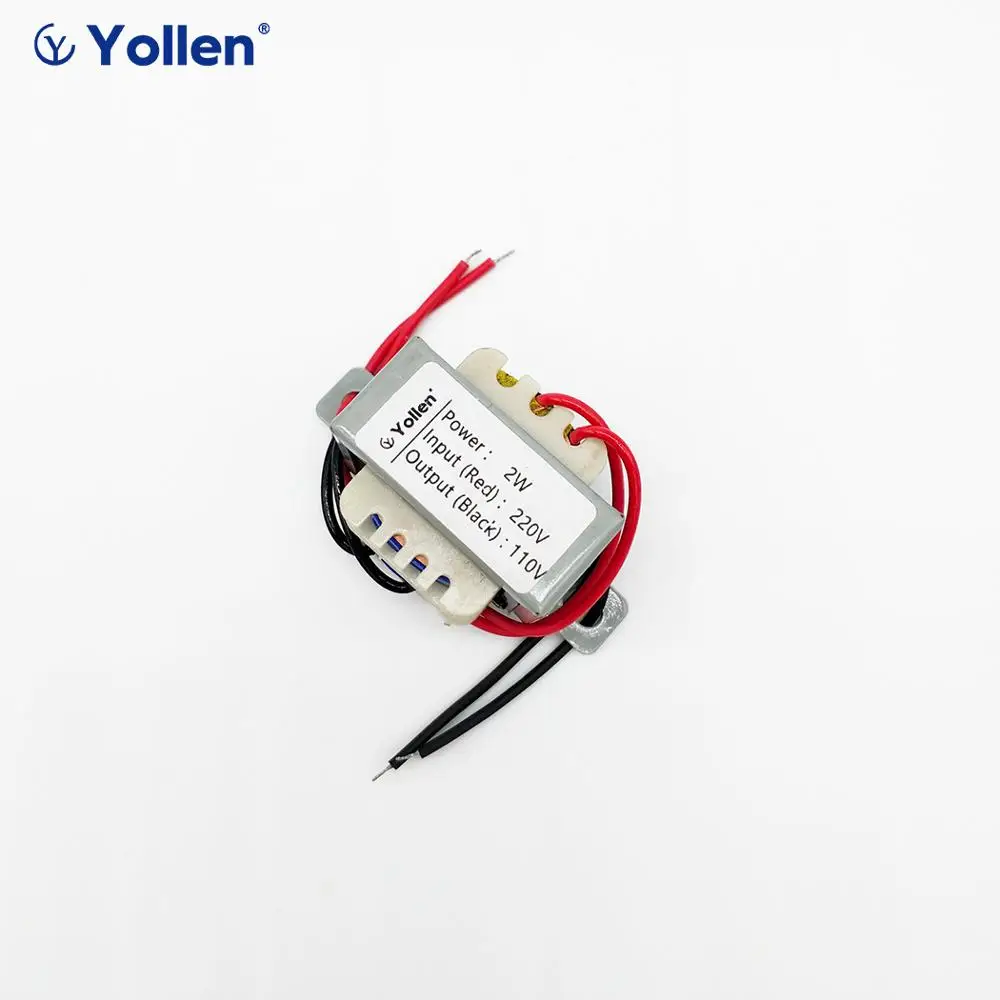 EI 2 Вт силовой трансформатор ВА аудио напряжение 110 В до 9 в/12 В/18 в/24 переменного