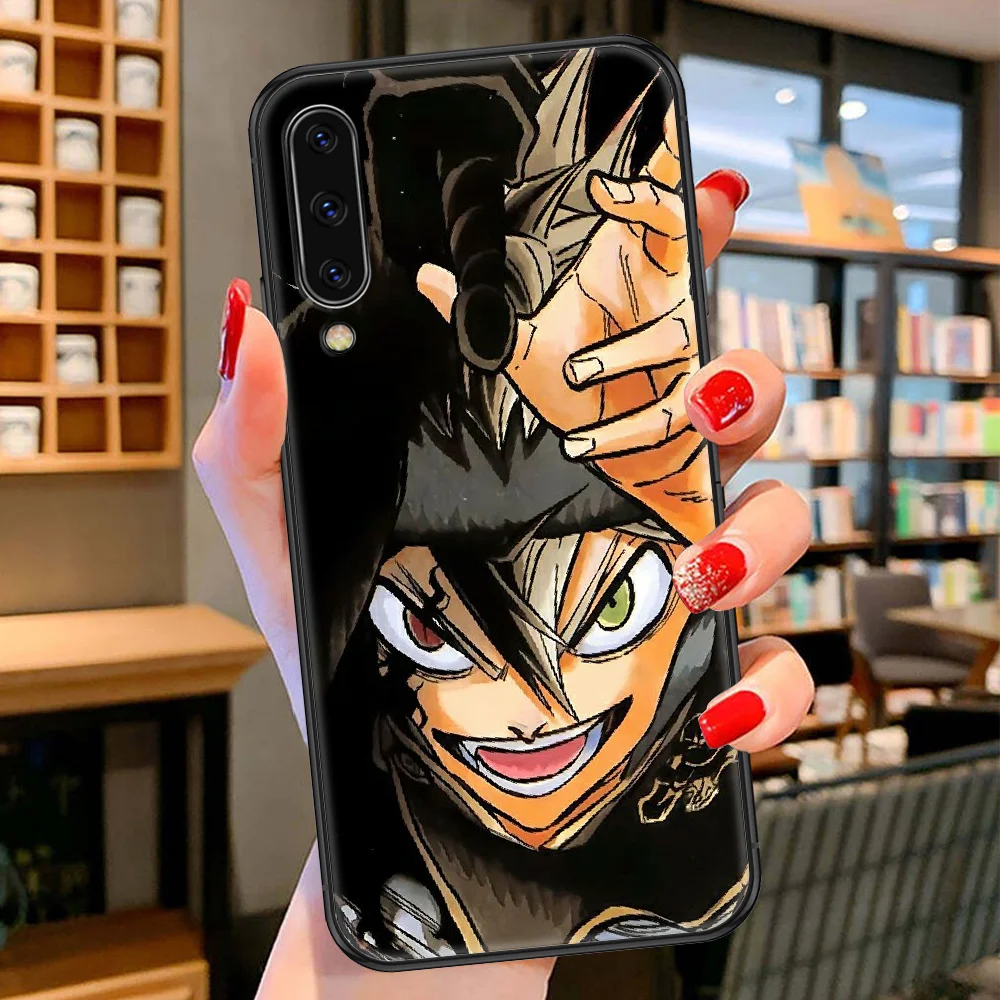 Чехол для телефона с аниме клевер Samsung Galaxy A 3 5 7 8 10 20 21 30 40 50 51 70 71 E S 2016 2018 4G |
