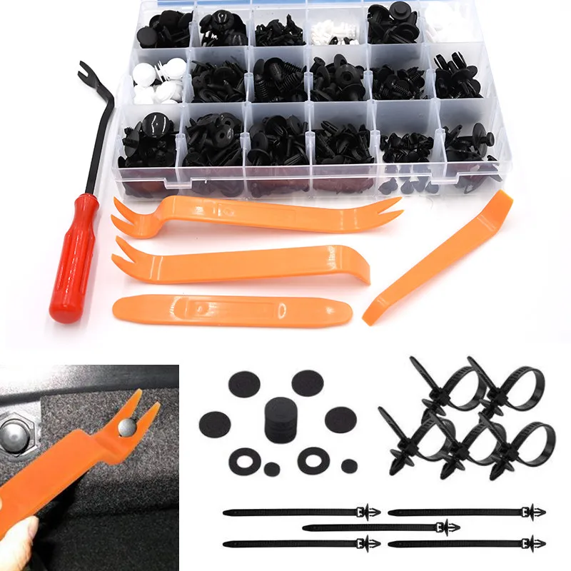 415 шт. пластиковые заклепки для внедорожников бампера панели стопорный винт