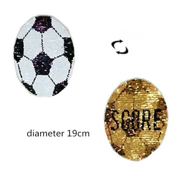 Нашивки с вышивкой Футбол для одежды детская футболка мальчиков и девочек