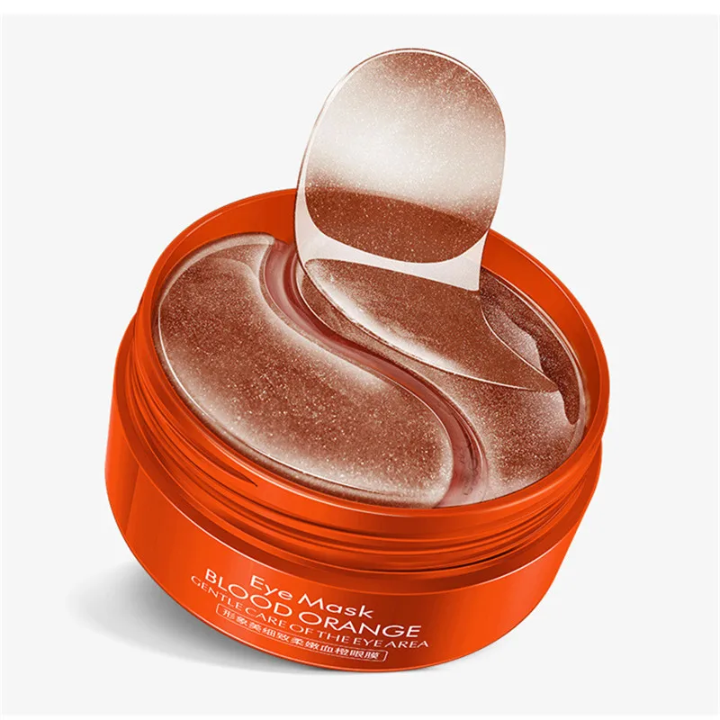 

Delicate, tender, moisturizing, blood orange eye mask, gentle rejuvenating eye mask, refreshing facial treatment