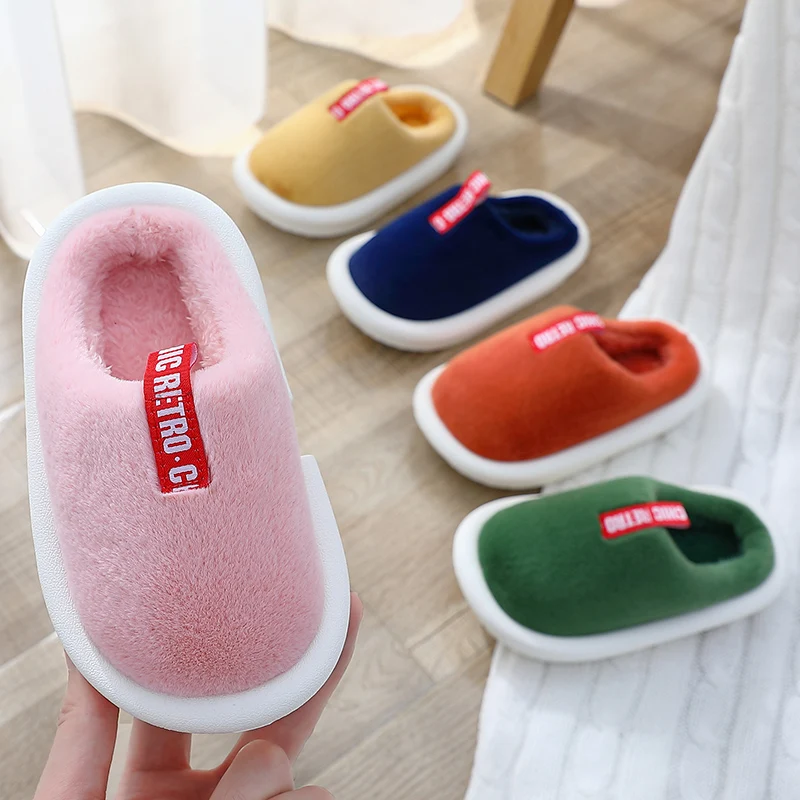 

Осень-зима для мальчиков и девочек; Домашние тапочки; Тапочки из материала; Домашние тапочки; Теплая обувь на меху; Плюшевые шлепанцы яркого ...