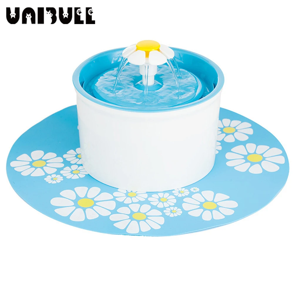 

Электрическая поилка для домашних животных, автоматический питьевой фонтан с фильтром из активированного угля, для собак и кошек, рождеств...