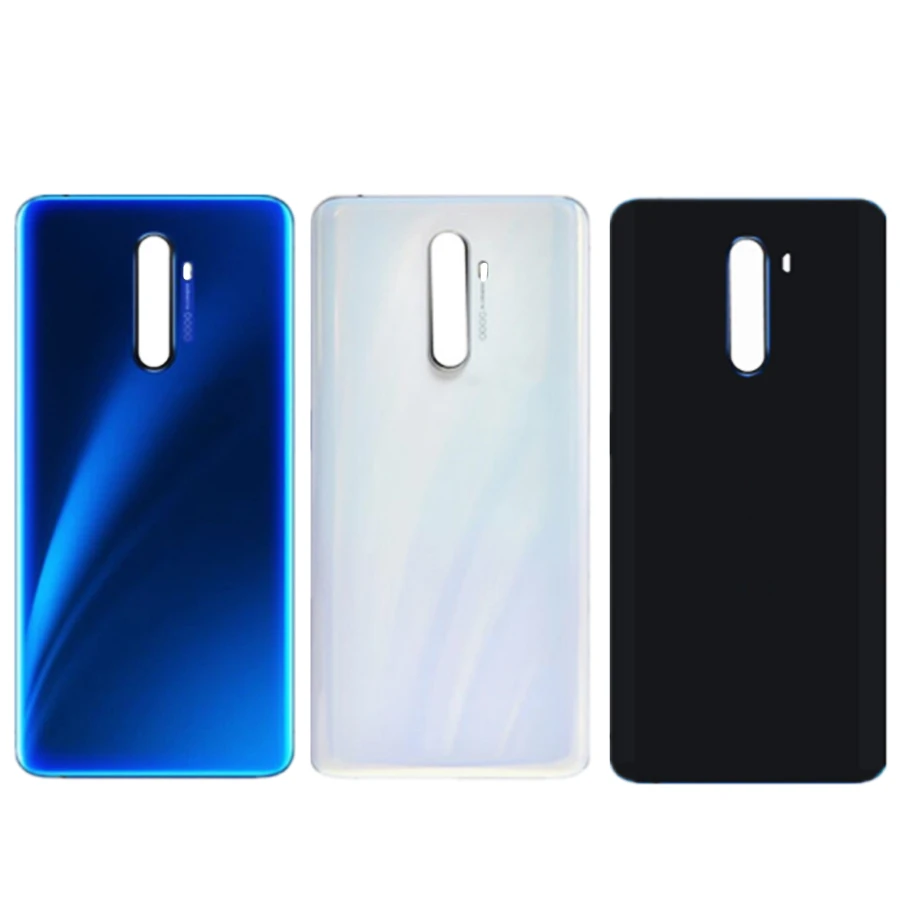 

New Glass Back Battery Cover Housing Door Rear Case For Oppo realme X2 Pro X2Pro Battery Coery 6.5 inch