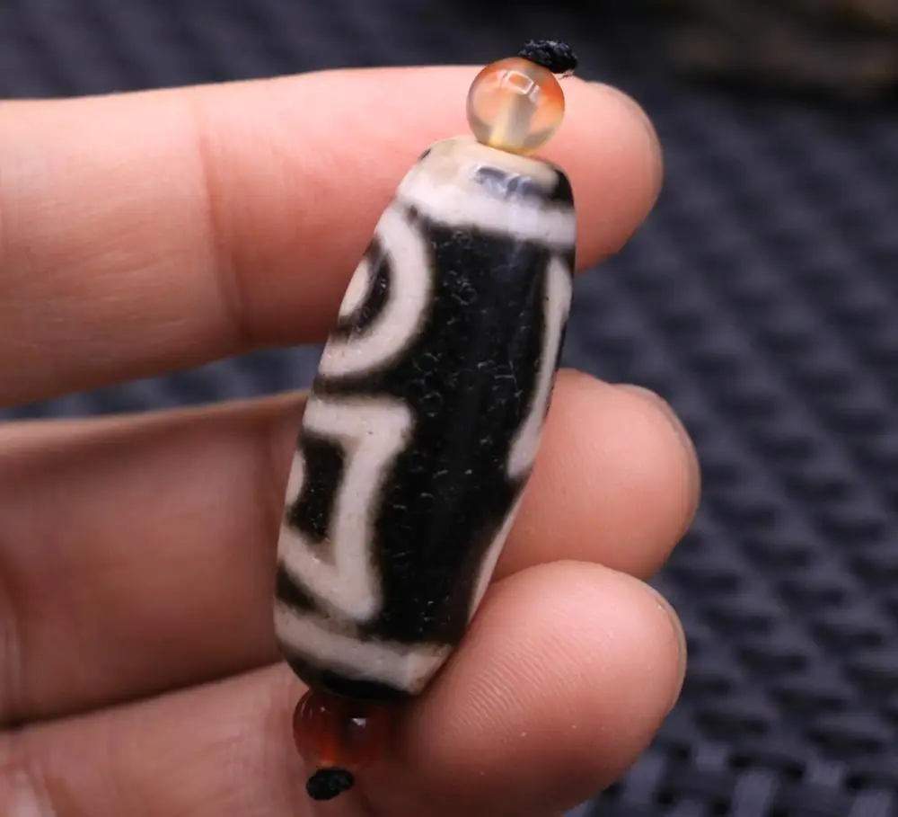 Королевский коллекционный энергетический Тибетский старый масляной Агат небо и