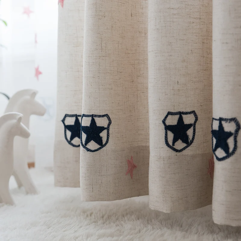 Детская комната занавес мультфильм для комнаты мальчика Девочка занавеска