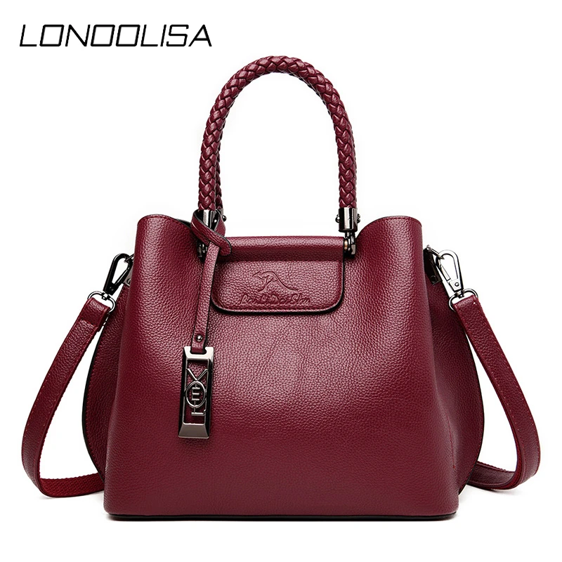 

Casual Pu Leather Tote Handbags for Women 2020 High Quality Female Shoulder Cross Body Bags Luxury Designer Handbag Sac A Main