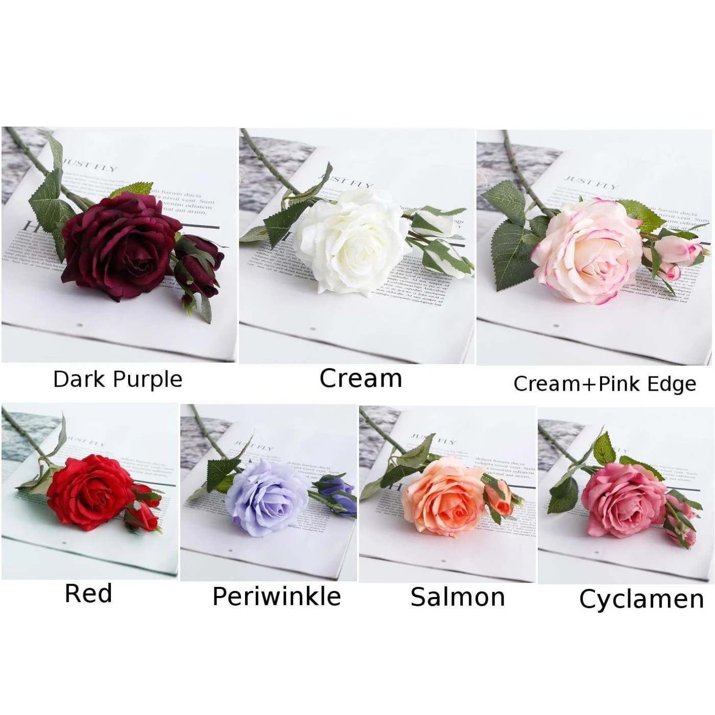 43cm Rose Pink Silk Peony Artificial Flowers Bouquet 2 Bracts Cheap Fake For Home Wedding Decoration Indoor | Дом и сад