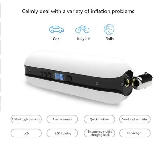 Электрический воздушный насос CYCPLUS портативный мини-насос для шин USB-зарядка