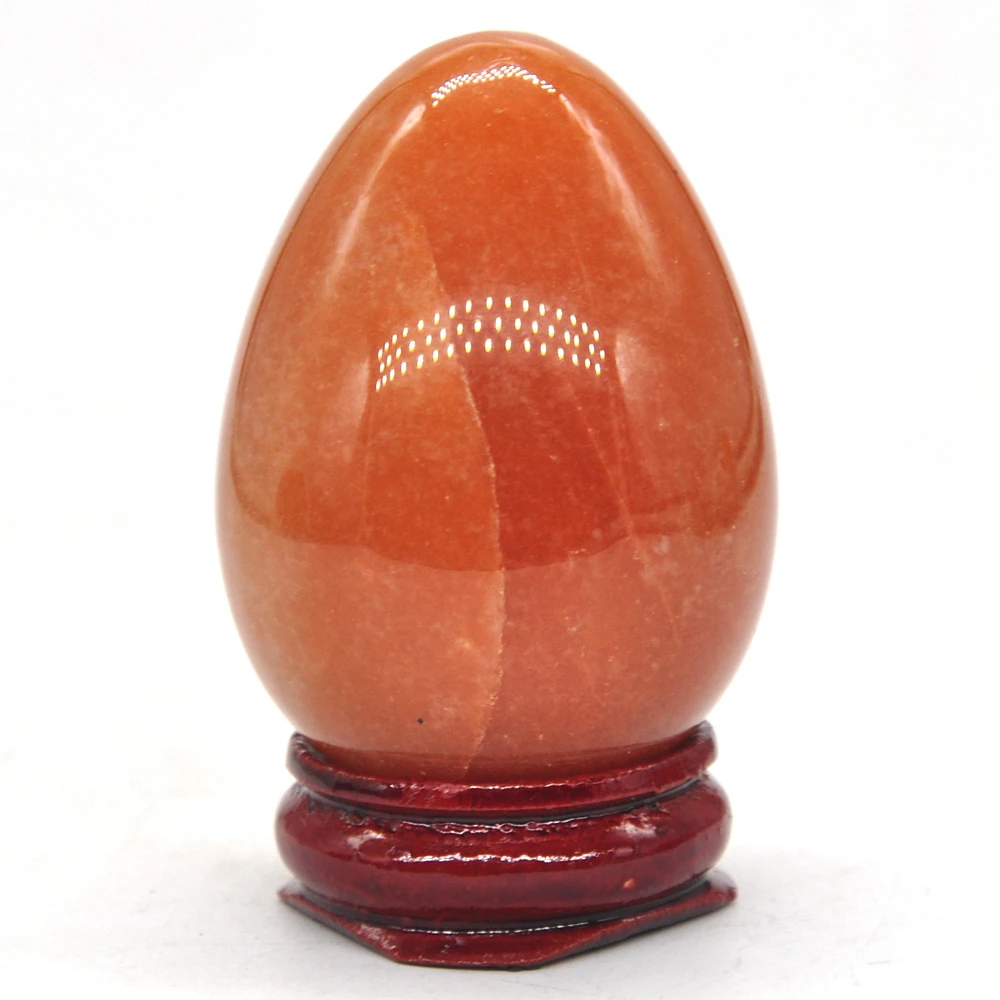 36x50 мм цвета: оранжевый авантюрин яйцевидной формы камень Исцеление натуральных