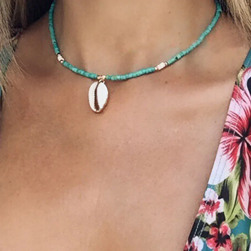 Богемная Морская звезда акриловые бусины натуральная морская раковина кулон