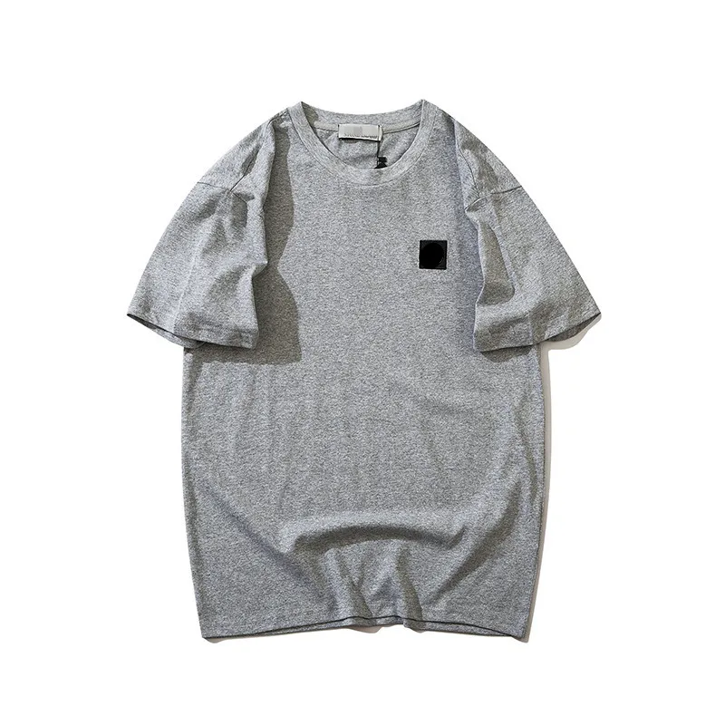 

Stone Island 2021 summer new casual everyday threaded collar embroidery simple multicolor short sleeve T-shirt 113