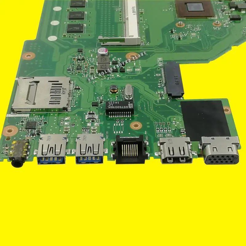 

X550WA Laptop motherboard For Asus X550WA X550WAK X550WE X552E X550EP X550EA Test mainboard 2G RAM /E1-6010 2 cores