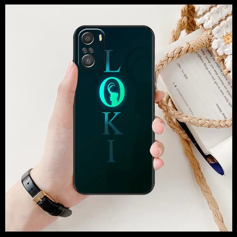 Мультяшный Loki мультяшный чехол для телефона XiaoMi Redmi Note 10 9 9s 8 7 6 5 A Pro s T черный