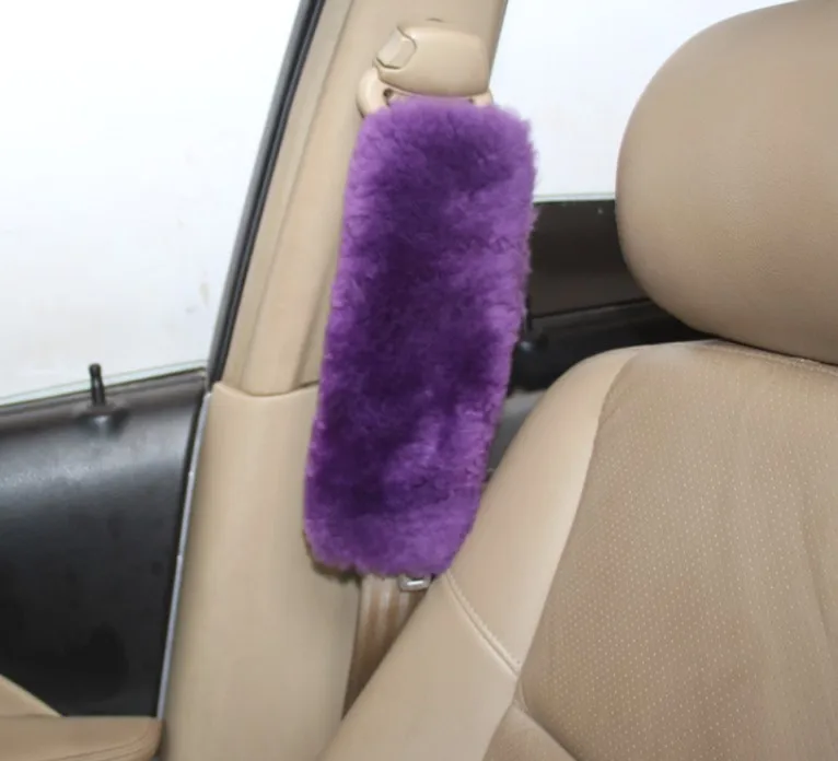2 шт. ремень безопасности автомобиля Мягкие Плюшевые Авто Ремень Cove Модный