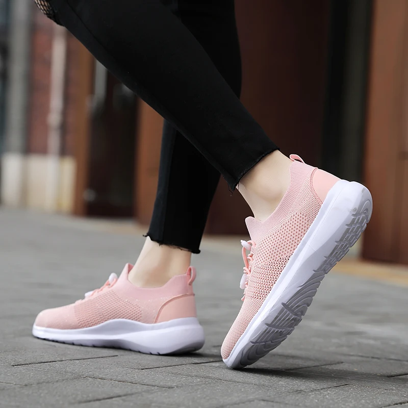 Женские теннисные туфли 2020 женские уличные Прогулочные кроссовки Женская