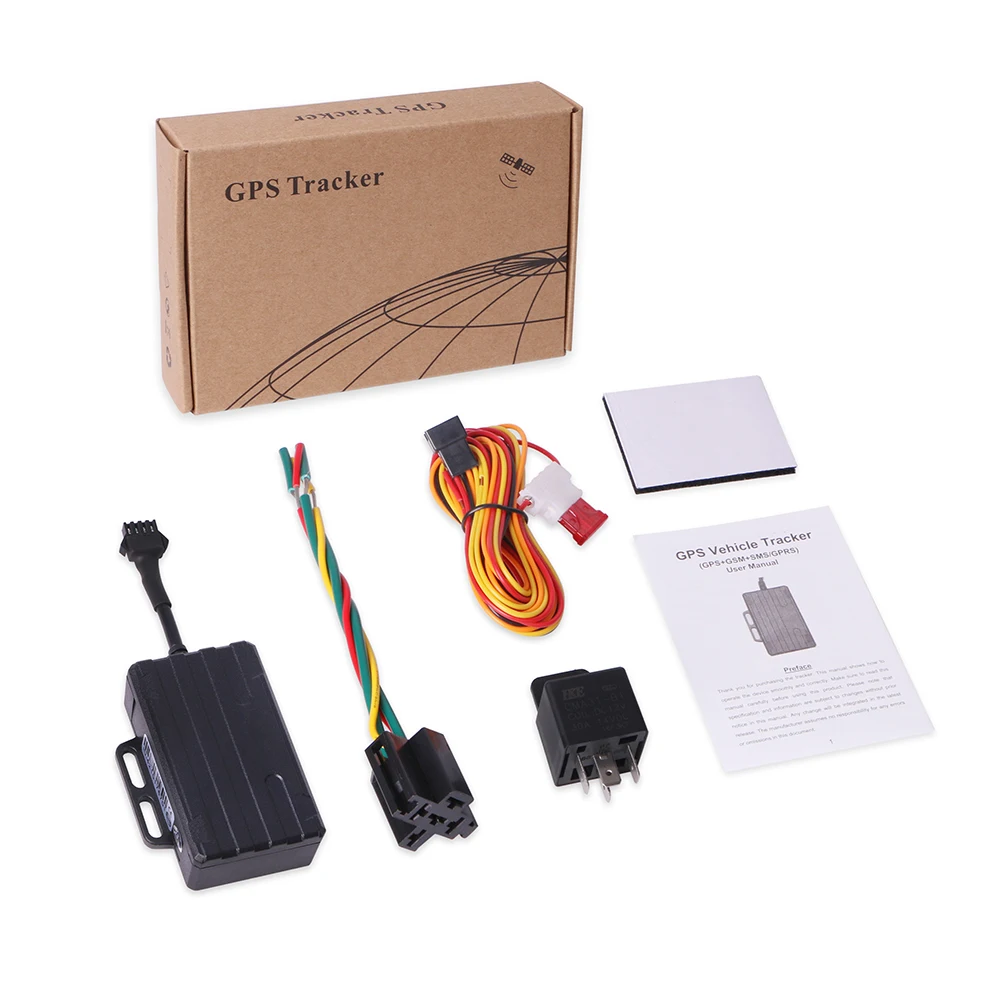 Локатор LK210 GPS GPRS для автомобилей и мотоциклов водонепроницаемый трекер с защитой