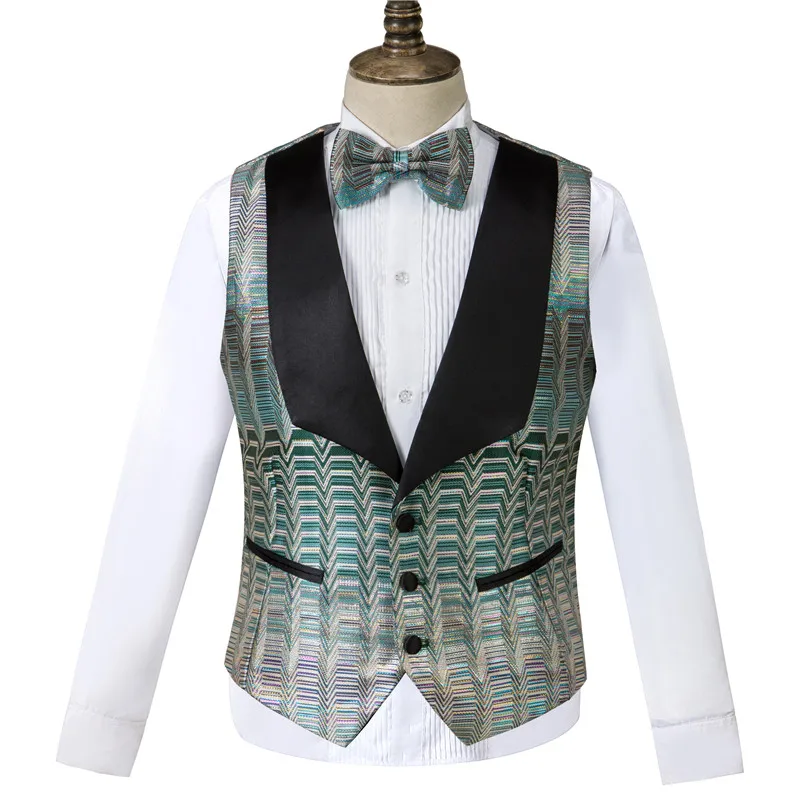 3 шт. мужской свадебный костюм с брюками | Мужская одежда