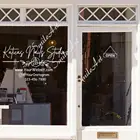 Прямая поставка, настенные ПВХ наклейки для студийной фотосъемки ногтей с именем на заказ, домашний декор для детской комнаты, украшение для дома сделай сам, настенная роспись, Прямая поставка