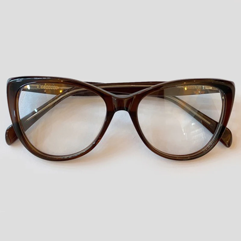 

Optical Glasses Frame Women Men Big Colorful Acetate Eyeglasses Frames Brand Clear Lenses Glasses