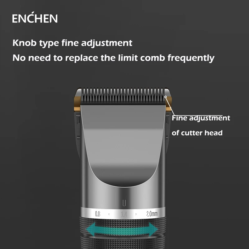 Enchen Sharp X USB Elektrische babybett Tondeuse Snelle зарядки Kinderen Keramische резак Snijmachine ENCHEN
