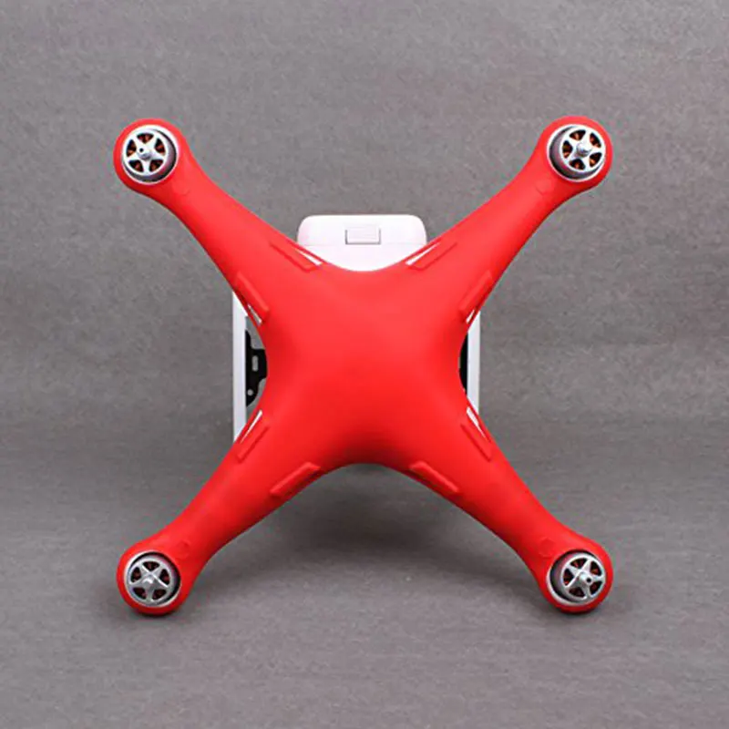 Phantom 3 защитный чехол для корпуса, защитный чехол, мягкий силиконовый чехол для DJI Phantom 3 3A 3 P SE 3 S, запчасти для дрона