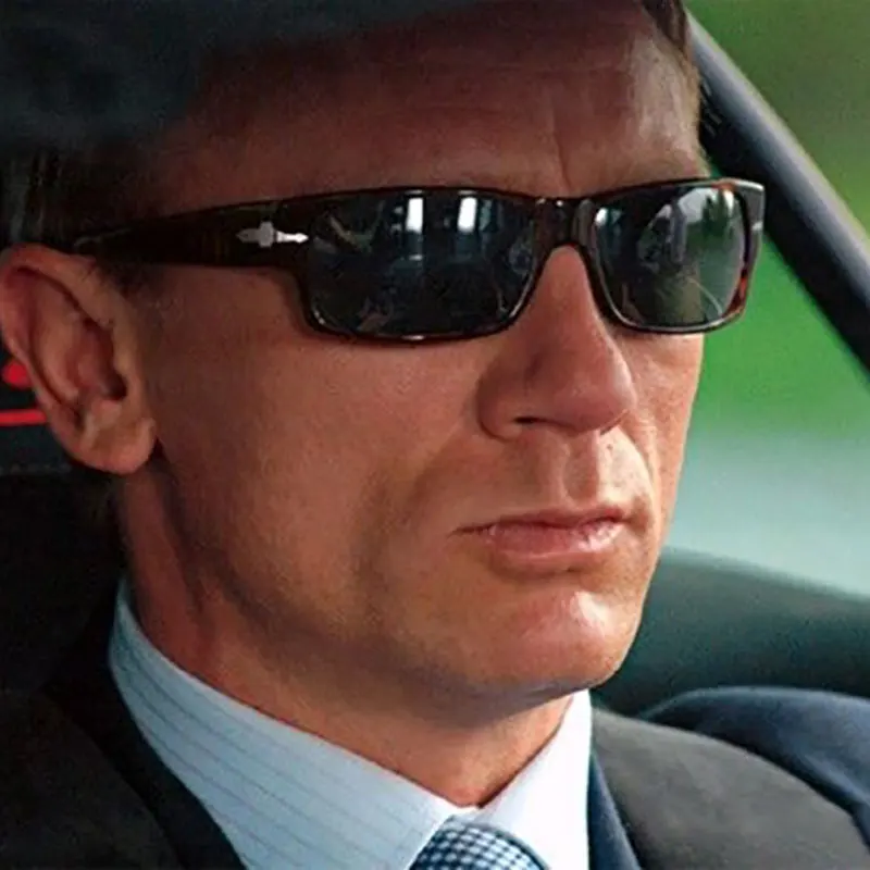 Солнцезащитные очки James Bond 007 Мужские поляризационные модные в винтажном стиле