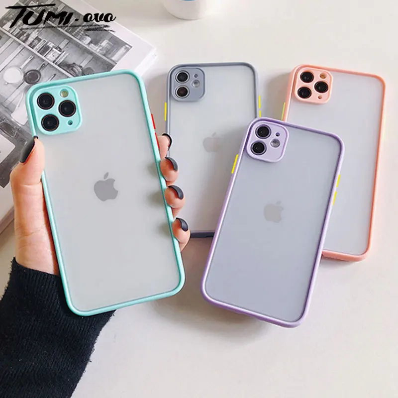 Новый противоударный силиконовый защитный чехол для телефона iPhone 6 6S 7 8 Plus X XS XR SE