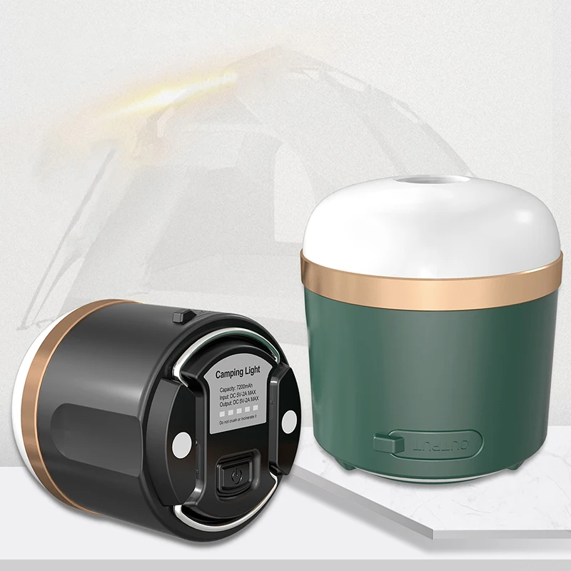 

LED Energy-Saving Lamp Outdoor Camping Emergency Lamp Solar Light Bulb Portable Tent Lantern Strong Light for Fishing Hiking