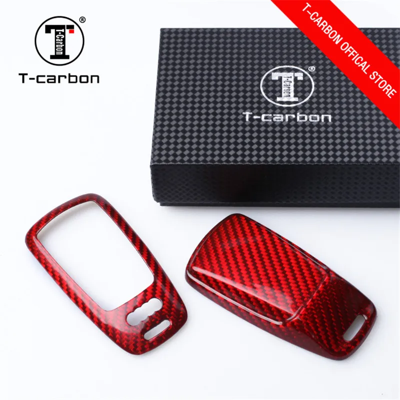 

Car Key Case Shell Carbon Fiber for Mercedes For Benz W204 W205 W212 A B C S E Class Keyrings Holders Accessories Car Styling Pr