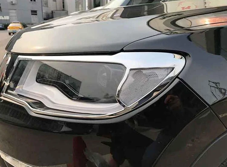 Автомобильные хромированные аксессуары из АБС пластика автомобильные передние